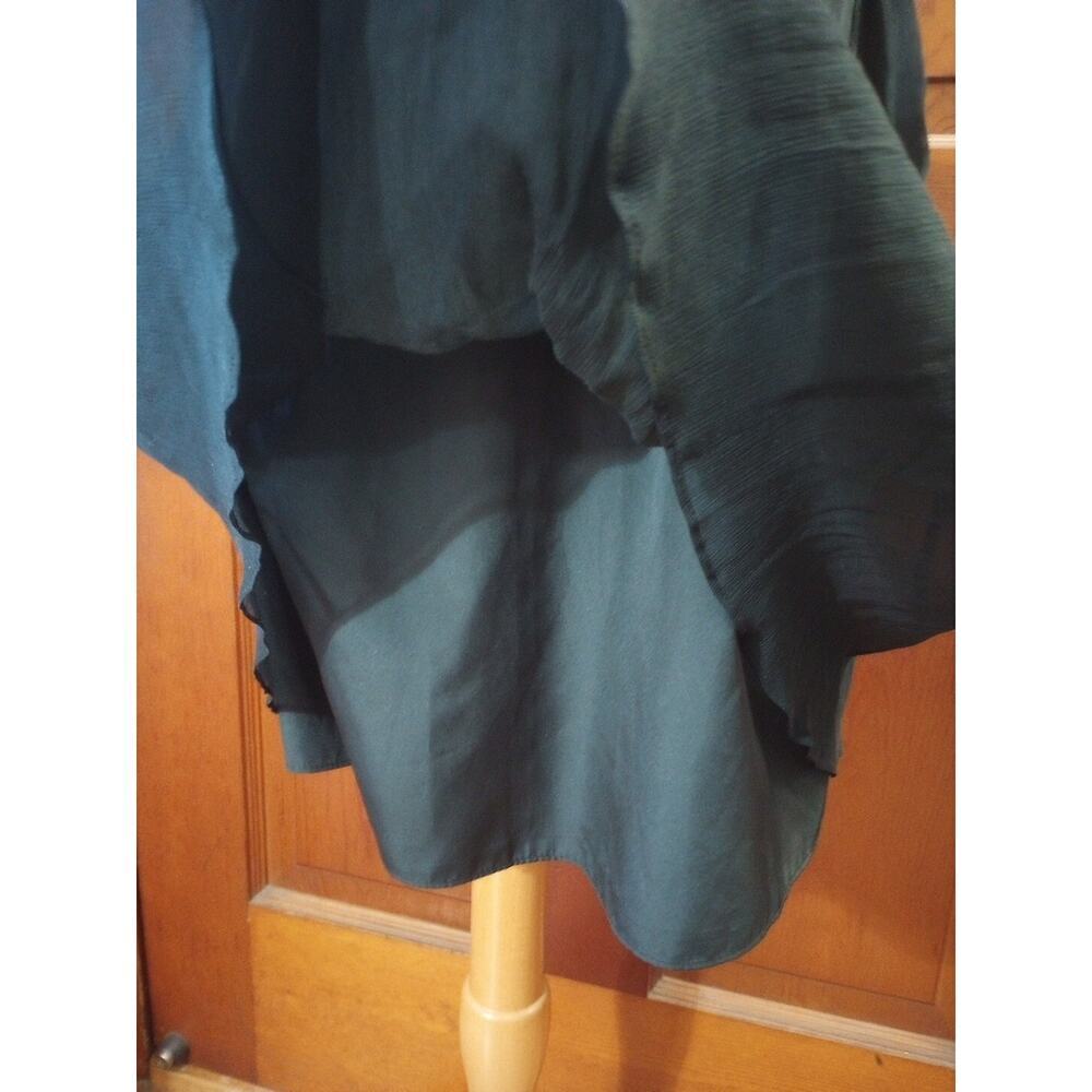 J.Crew Silk Dress Sz 6 New Black Crape Mini Bridesmaid Wedding Party‎ - Picture 6 of 12